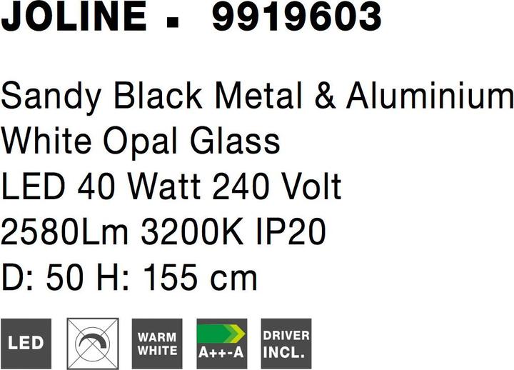 Actual product image Nova Luce Joline (516 lm)