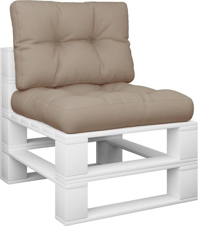 Actual product image vidaXL 10-piece garden lounge set with cushions (60 x 60 x 10 cm)