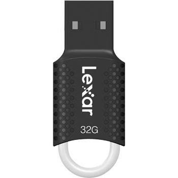 Lexar JumpDrive V40 (32 GB, USB 2.0, USB-A), USB Stick, Schwarz