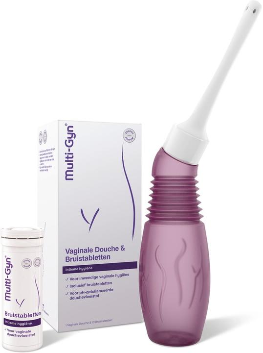 Actual product image Multi-Gyn Vaginaldusche mit Brausetabletten (Intimate shower)