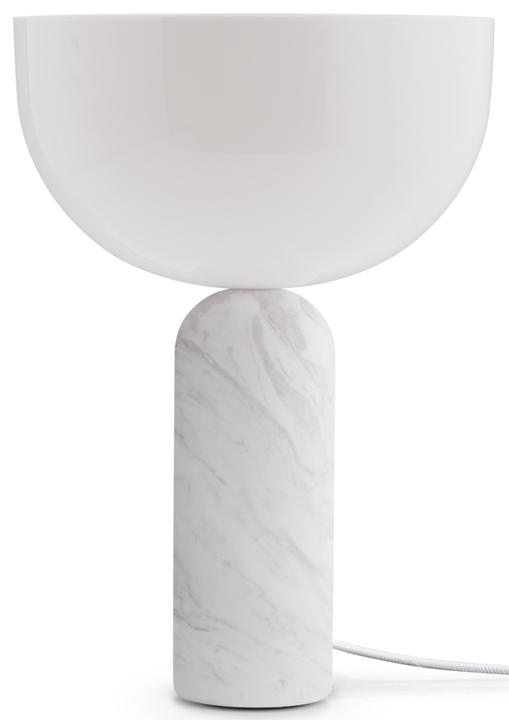 Image du produit New works Kizu Lampe de table Small Blanc Marbre (E14)