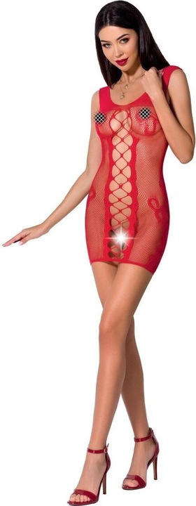 Immagine prodotto Passion Bodystocking Donna Bs073 Taglia Unica Rosso (Taglia unica)