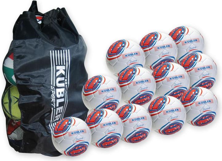 Produktbild Kübler Sport Fussball Ballpaket DURO
