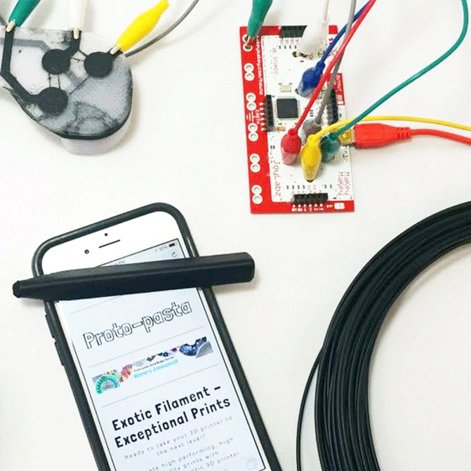 Produktbild Proto-pasta Conductive (PLA, 1.75 mm, 500 g, Schwarz)