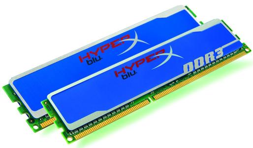 Produktbild Kingston Hyper Blu (2 x 4GB, DDR3-RAM, DIMM)