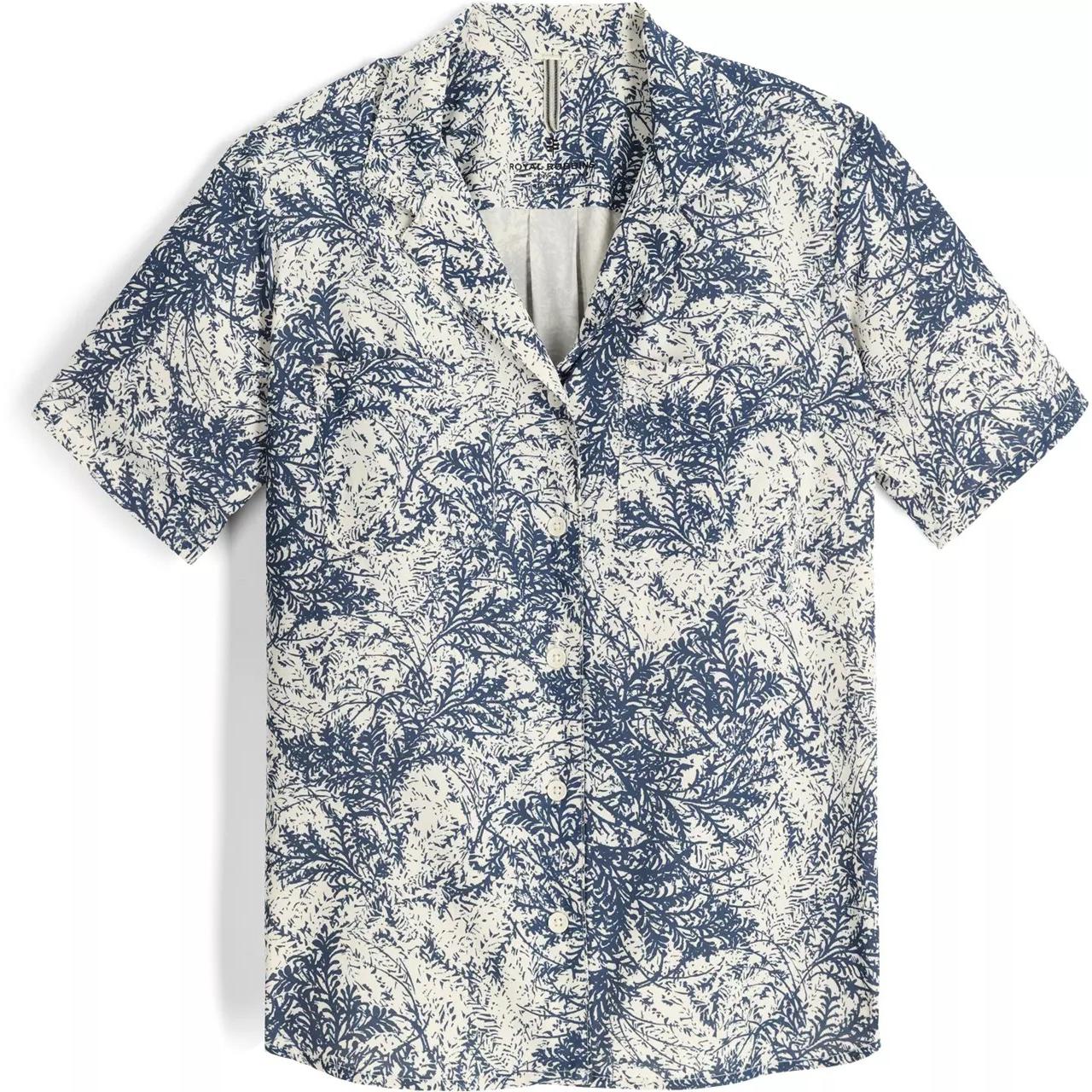 Royal Robbins, Damen, Bluse, Spotless Evolution Meadow S/S Women, Blau, (XL)
