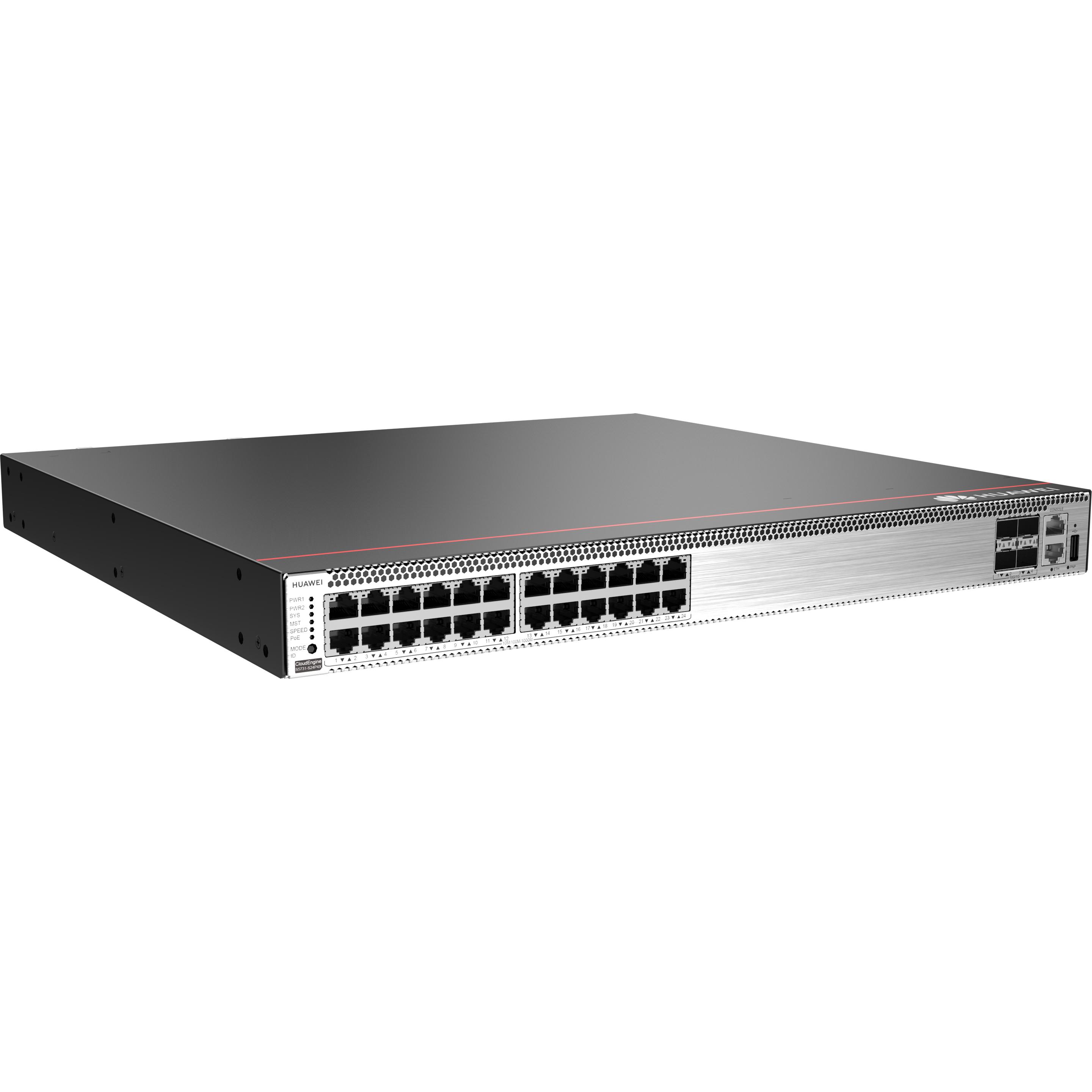 Huawei S5731-S24P4X (28 Ports), Netzwerk Switch, Schwarz