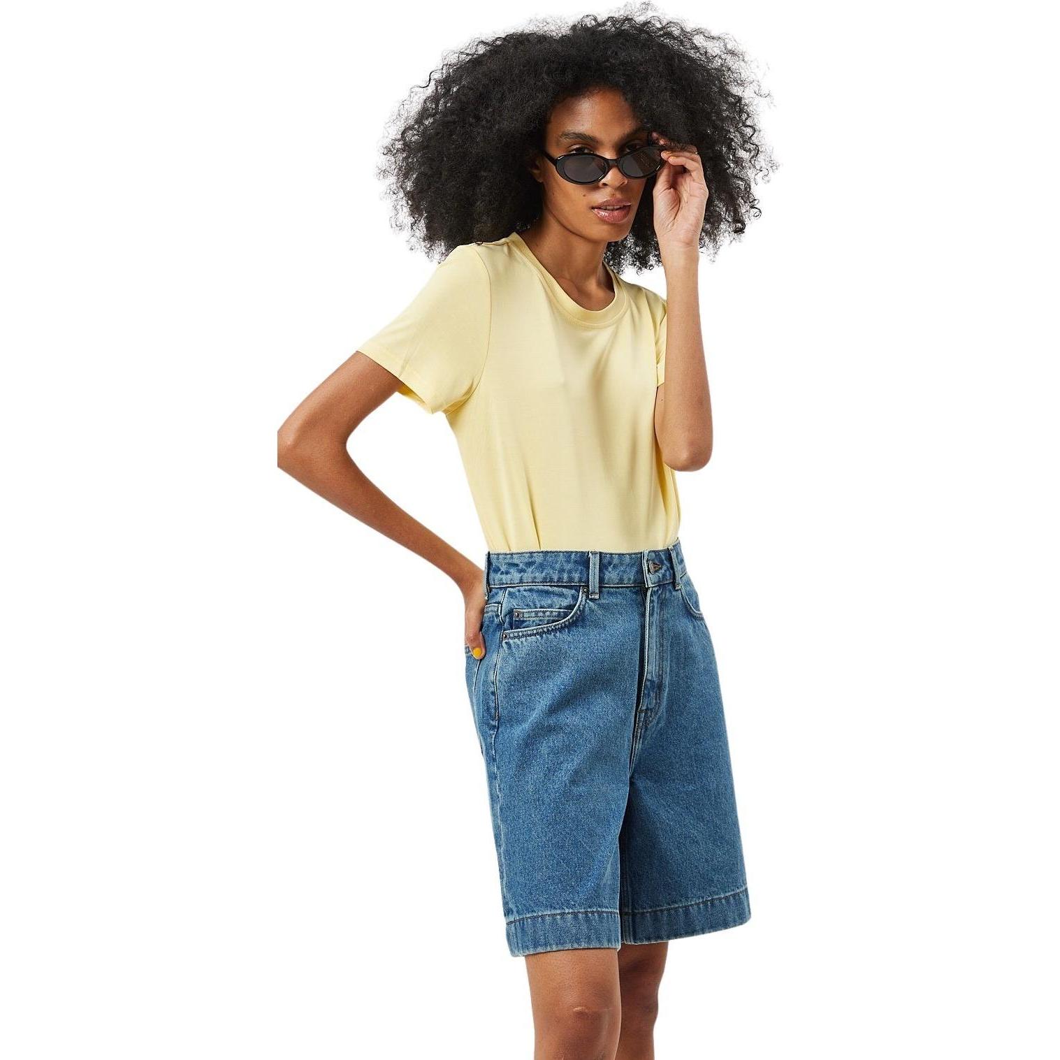 Thumbnail - Minimum, Damen, Shirt, t-shirt damen rynah 2.0 0281, Gelb, (L)