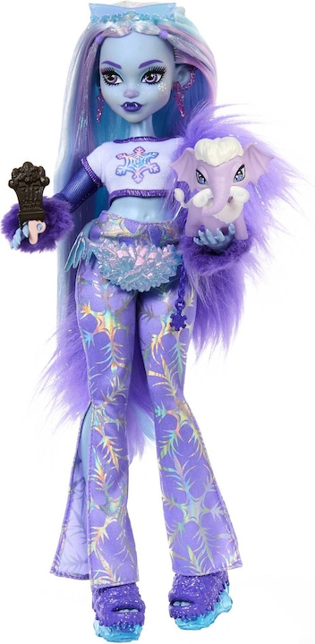 Actual product image Monster High Abbey Bominable Yeti mit Mammut-Haustier und Accessoires