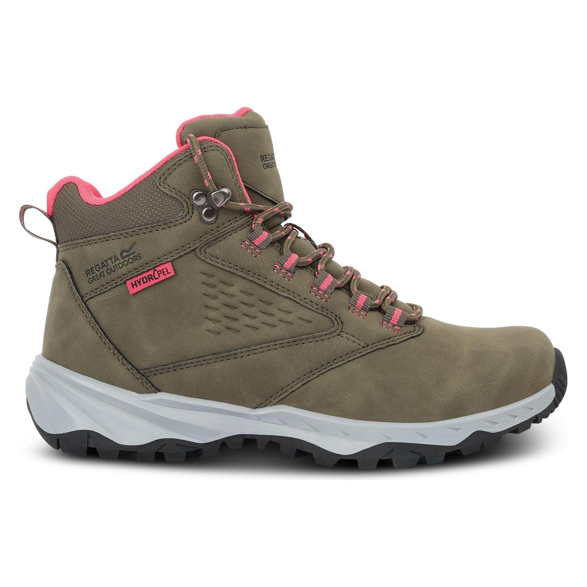 Regatta, Damen, Wanderschuhe, Amble (39), Grün, Pink