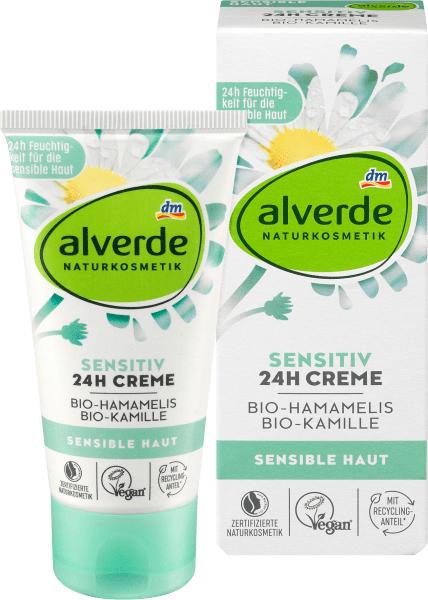 Produktbild dm alverde Sensitiv Gesichtscreme