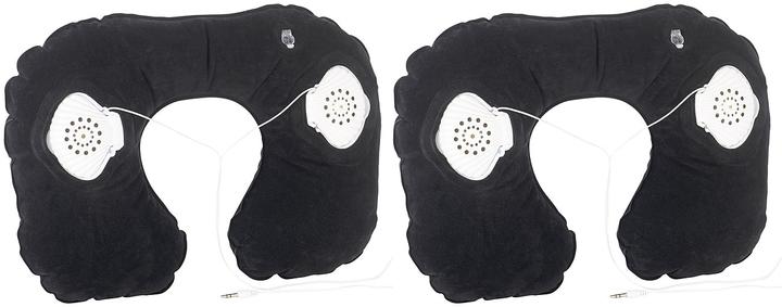 Actual product image Pearl 2 inflatable neck pillows with integrated stereo speaker (Head & neck pillow)