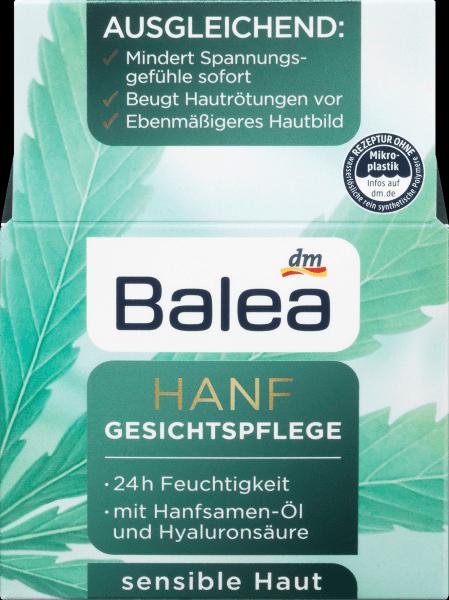 Produktbild dm Balea Tagescreme Hanf 24h-Pflege (Tagescreme)