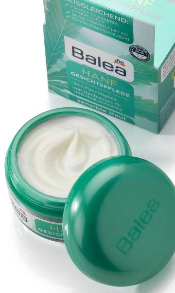 Produktbild dm Balea Tagescreme Hanf 24h-Pflege (Tagescreme)