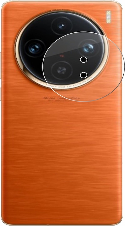 Actual product image upscreen Scratch Shield Glass (1 Piece, Vivo X100 Pro)