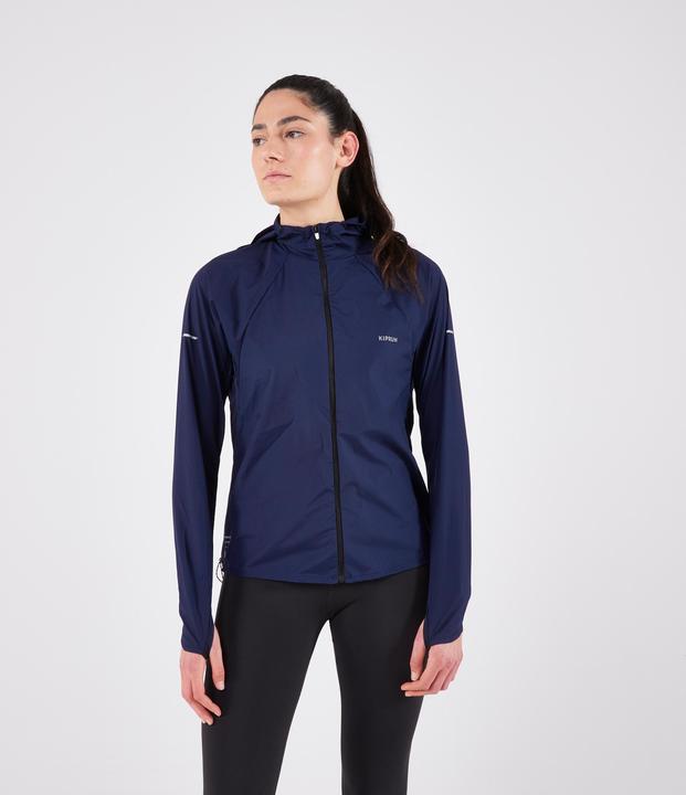 Produktbild Kiprun Laufjacke Trailrunning Damen winddicht - Run 900 Wind blau (42)