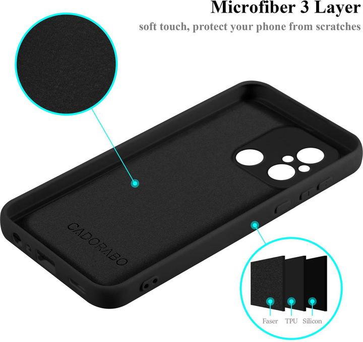 Image du produit Cadorabo Housse pour Redmi 12C TPU avec protection liquide en silicone (Xiaomi Redmi 12C)