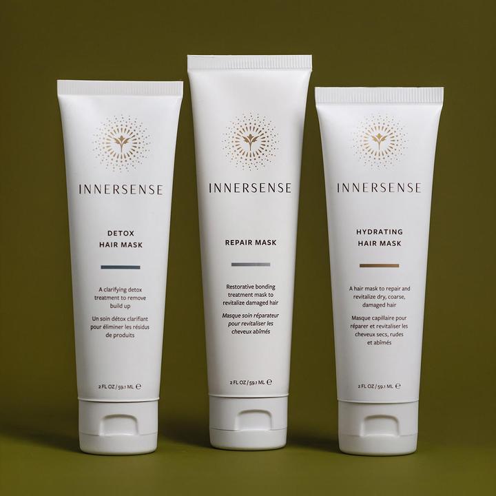 Actual product image Innersense Organic Beauty Trio-Geschenkset für gesunde Haarbehandlung (Hair care set)