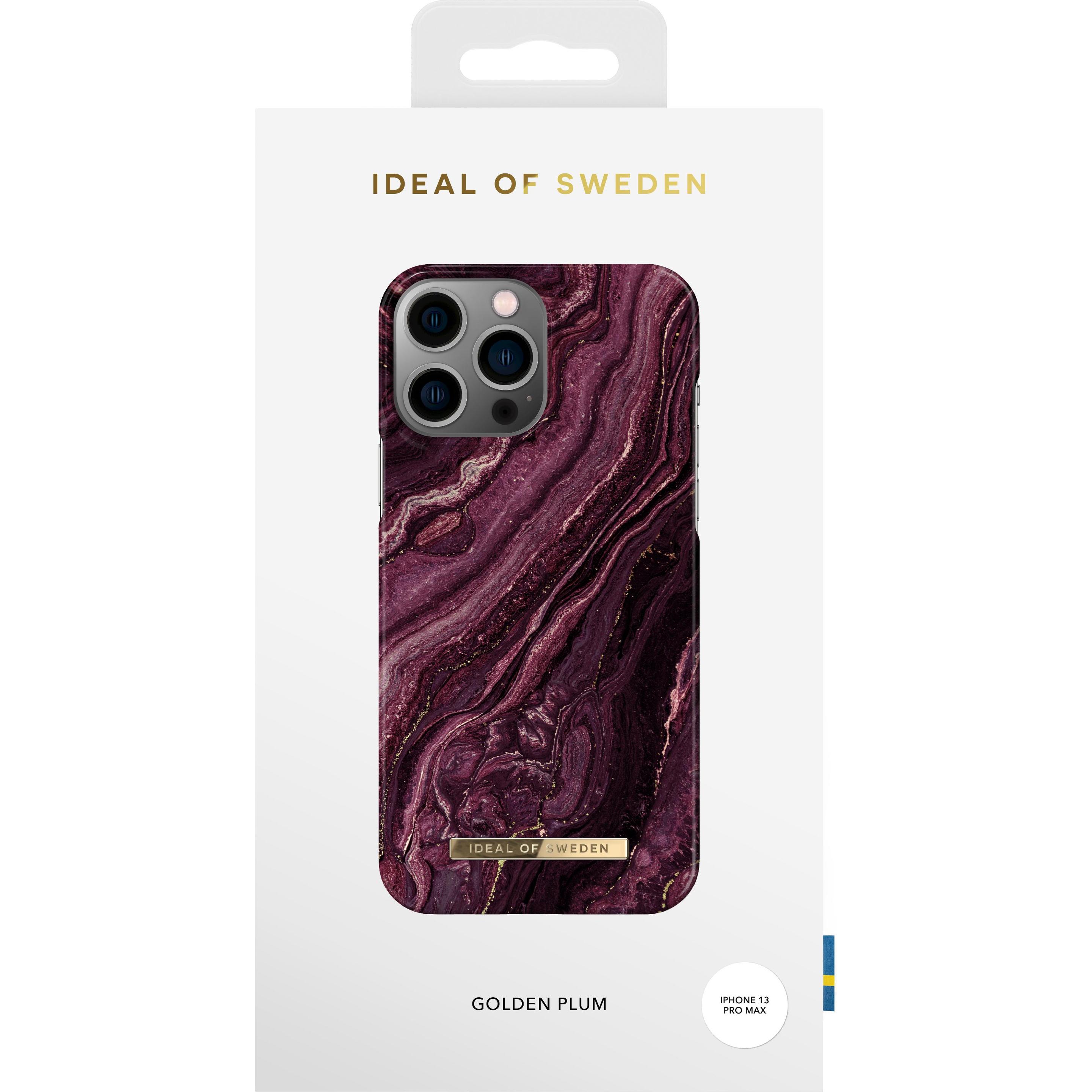 Thumbnail - iDeal Of Sweden Designer Hard-Cover Golden Plum (Apple iPhone 13 Pro Max), Smartphone Hülle, Gold