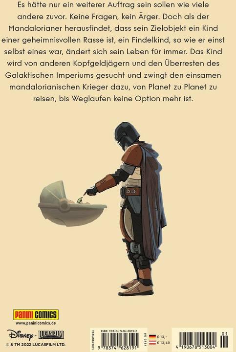 Actual product image Panini Star Wars: The Mandalorian - der offizielle Comic zur ersten Staffel (German, Alessandro Ferrari, Igor Chimisso, 2022)