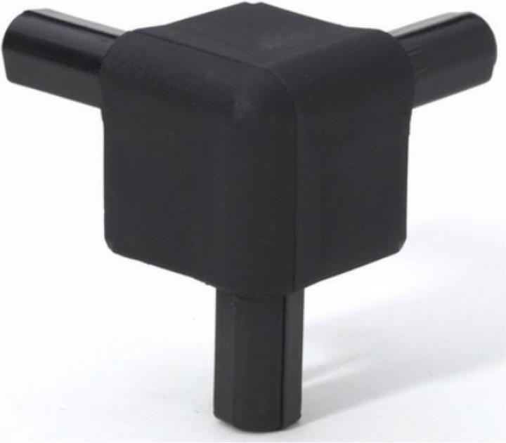 Actual product image Adam Hall Q 4506 BLK corner (Replacement parts)