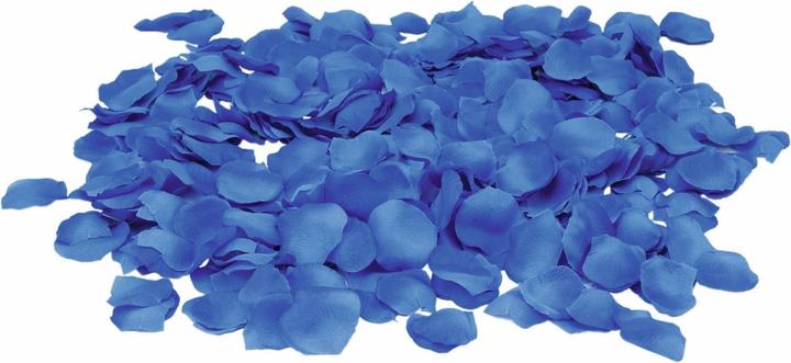 Actual product image Europalms Rose petals, artificial, blue, 500x