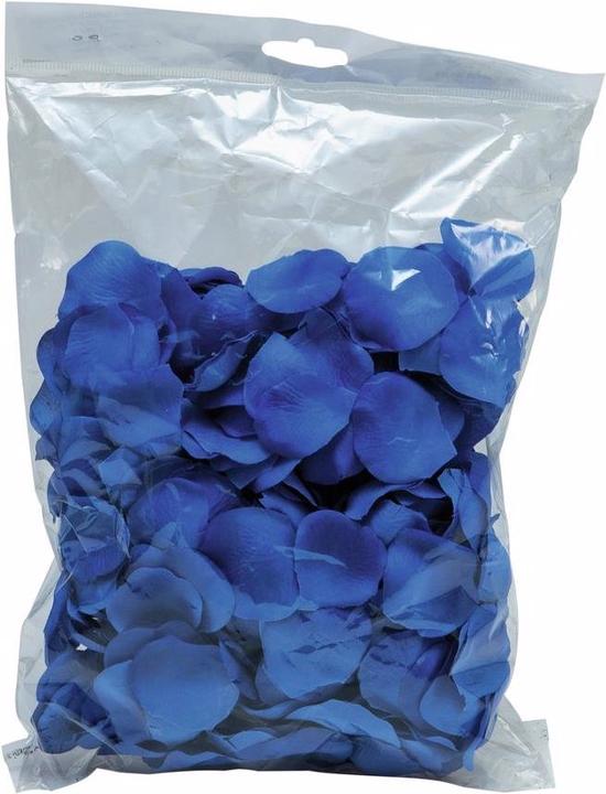 Actual product image Europalms Rose petals, artificial, blue, 500x