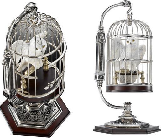 Produktbild Noble Collection Harry Potter Miniatur Hedwig im Käfig