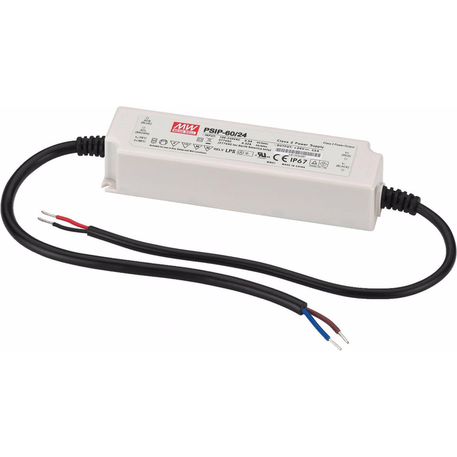 MeanWell Einbaunetzgeraet 24V, 2.5A, Automatisierung