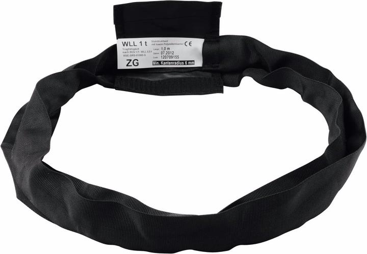 Actual product image SHZ Round sling with steel core 1m/1000KG