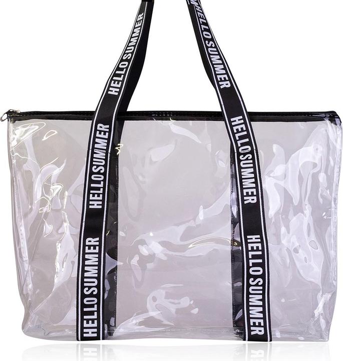 Accentra Strandtasche transparent