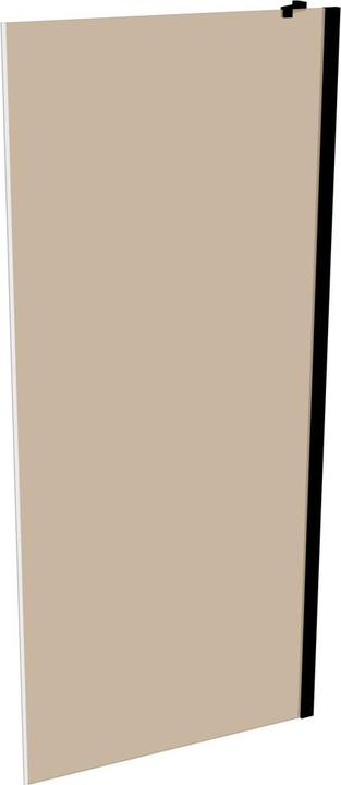 Actual product image Hüppe HÃPPE Xtensa pure side panel for walk-in sliding door 1-piece, with fixed segment, width:90cm, left (211 cm, 90 cm, 200 cm)