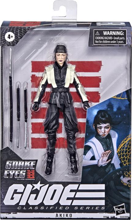 Image du produit Hasbro G.I. Joe Classified Series Snake Eyes : G.I. Joe Origins Akiko Figure 18, Jouet Premium avec spécial