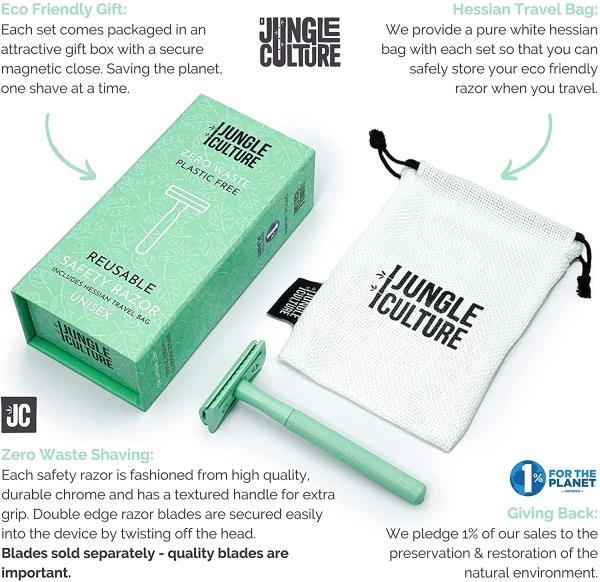 Produktbild Jungle Culture - Wiederverwendbarer Rasierhobel in Mint