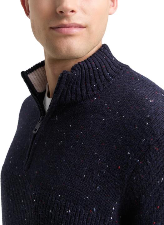 Produktbild Tom Tailor Structured Mix Knit Troyer (L, M, S)