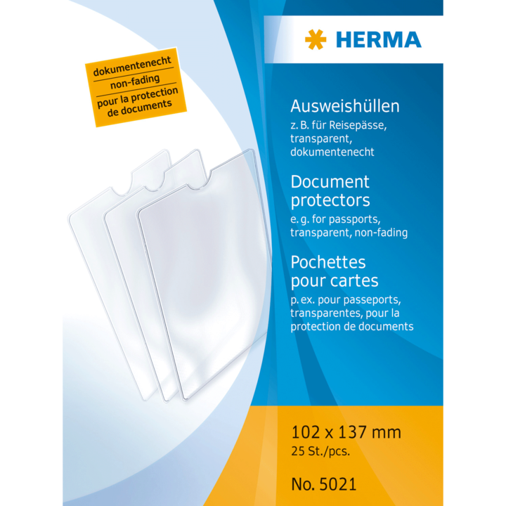 Actual product image Herma ID card holders (1 x)