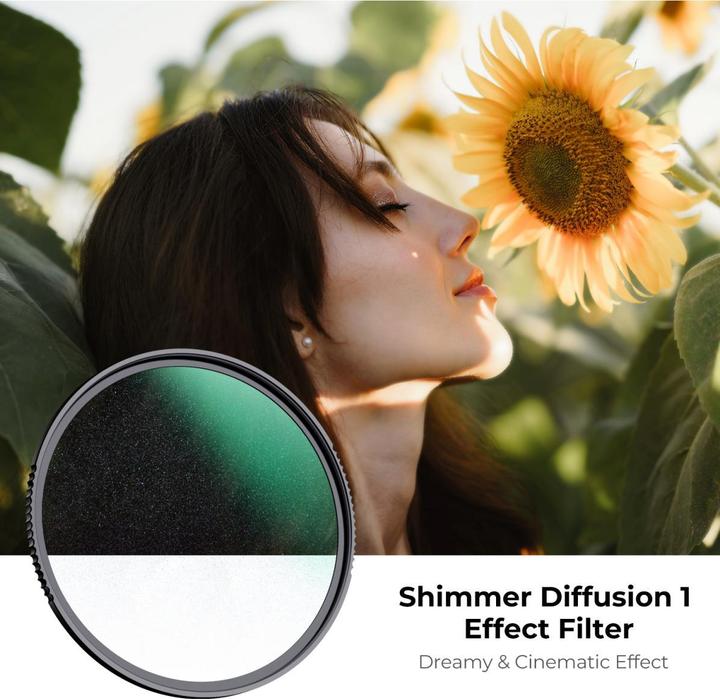 Produktbild K&F Concept Concept Shimmer Diffusion Filter Nano X - 67mm (67 mm, Diffusionsfilter)