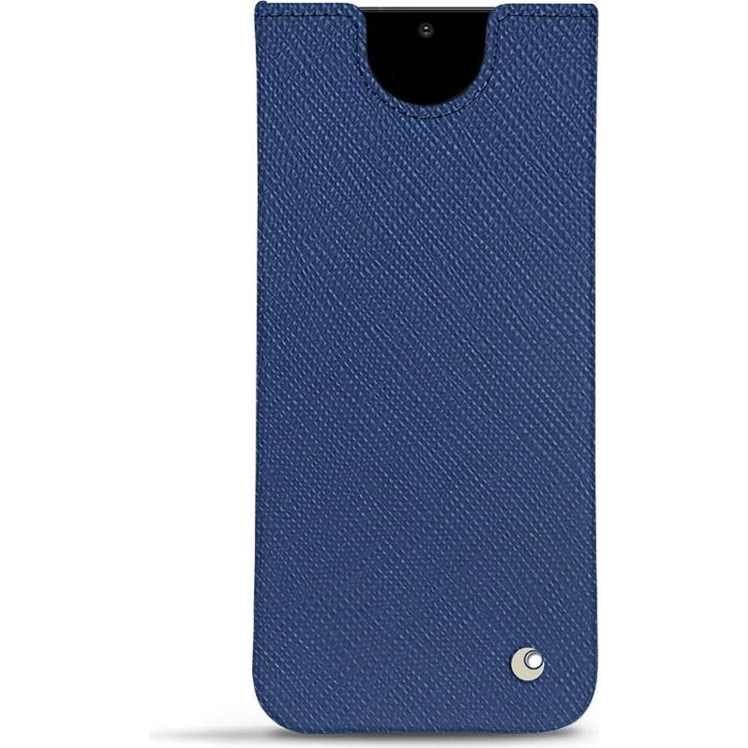 Noreve Lederschutzhülle (Samsung Galaxy S20), Smartphone Hülle, Blau
