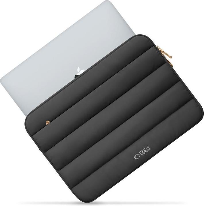 Immagine prodotto Tech-Protect Tech-Protett Fluffy Laptoptasche 13-14 – Schwarz (14")