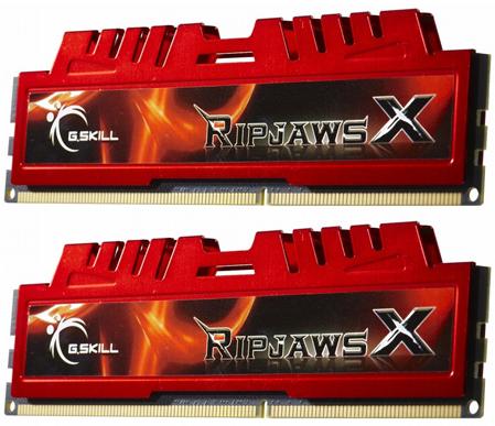 Produktbild G.Skill RipjawsX (2 x 4GB, 1600 MHz, DDR3-RAM, DIMM)