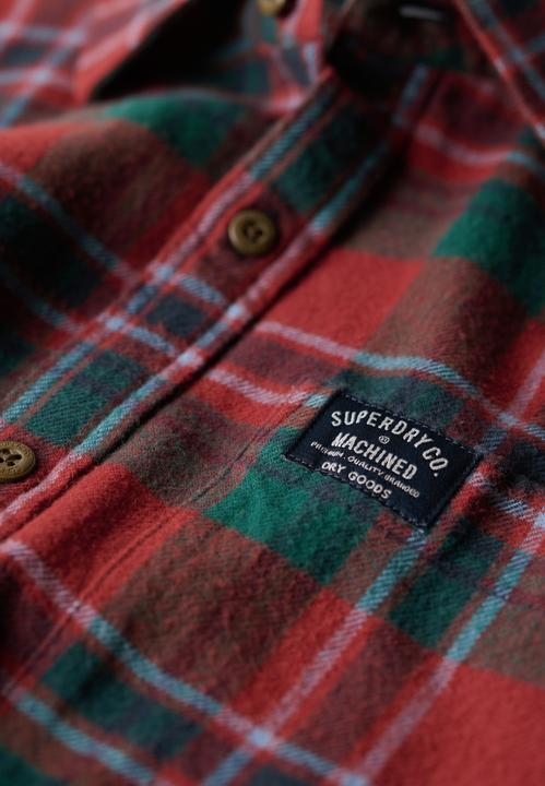 Immagine prodotto Superdry Camicia a quadri con maniche lunghe in cotone (XXL)