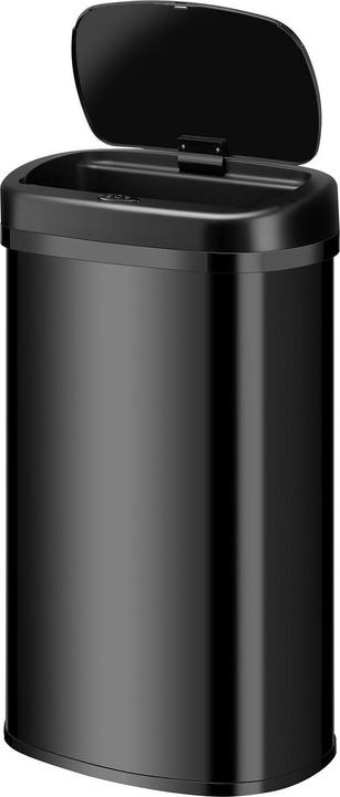 Image du produit Juskys Mülleimer 60L viereckig mit Sensor - Schwarz (60 l)