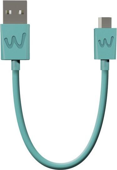 Wiko Cable Usb/Micro-Usb 20cm Bleen (0.20 m, USB 2.0)