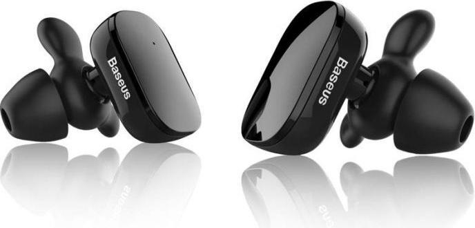 Produktbild Baseus Earphone Bluetooth Encok W02 TWS Truly Wireless headset Black (NGW02-01) (5 h, Kabellos)