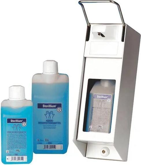 Produktbild Servoprax Wandspender Universal 500 ml mit langem Armhebel und Edelstahlpumpe
