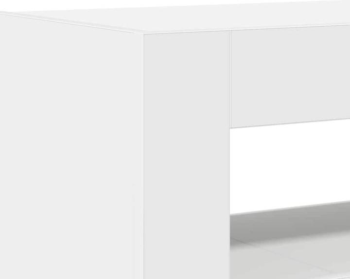 Image du produit vidaXL Buffet blanc Blanc Engineered Wood 116 x 30 x 75 cm Moderne