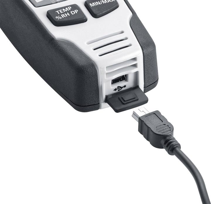 Produktbild Laserliner Luftfeuchtemessgerät (Hygrometer) ClimaData Box