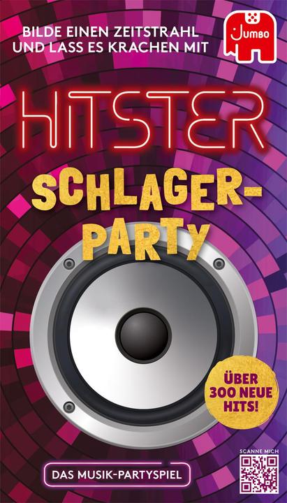 Produktbild Jumbo Hitster Schlager Party (Deutsch, 2 - 10 Spieler)
