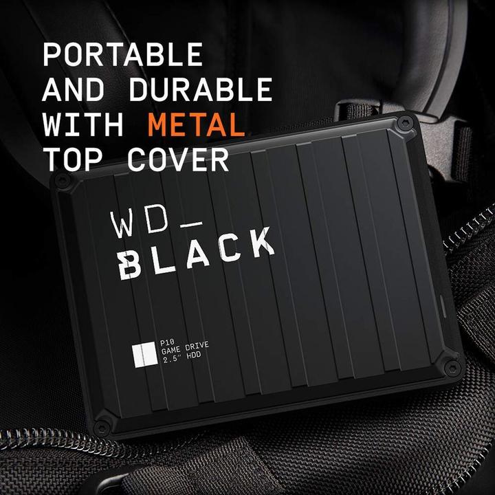 Actual product image WD Black P10 Game Drive (5 TB)