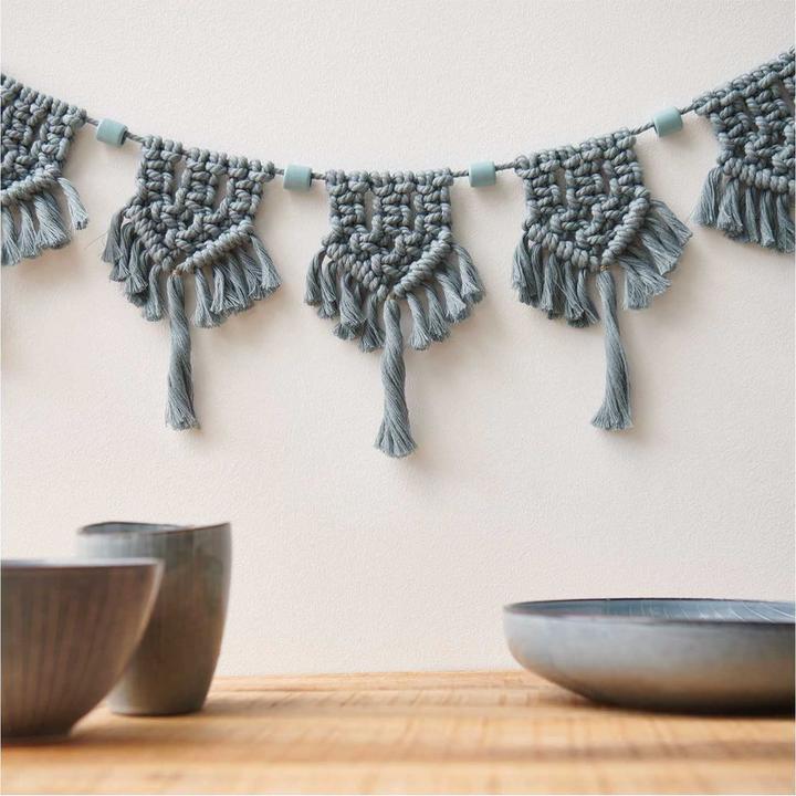 Immagine prodotto Rico Design Perline di legno macramè turchese, 8 pezzi